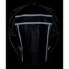 Men's Reflective Band & Piping Scooter Jacket - HighwayLeather