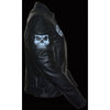 Women's Crossover Scooter Jacket w/ Reflective Skulls - HighwayLeather