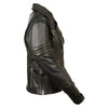 Ladies Fitted Beltless M/C Jacket w/ Rivet Detailing - HighwayLeather