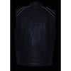 Men's Zipper Front Vest w/ Heated Technology - HighwayLeather
