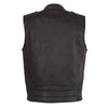 Men's Zipper Front Vest w/ Heated Technology - HighwayLeather