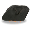 Textile Slant Saddle Bag Liner w/ Carry Handle (14x10x5) - HighwayLeather