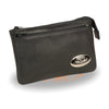 Ladies Zipper Closure Belt/Shoulder Bag - HighwayLeather