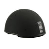 MPH DOT Half Helmet w/ Carbon Fiber Look Matte Black - HighwayLeather