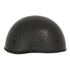 MPH DOT Half Helmet w/ Carbon Fiber Look Shiny Black - HighwayLeather