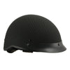 MPH DOT Helmet w/ Drop Sun Visor Carbon Fiber Look Matte Black - HighwayLeather