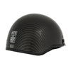 MPH DOT Helmet w/ Drop Sun Visor Carbon Fiber Look Shiny Black - HighwayLeather