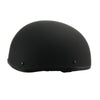 MPH Americas Smallest DOT Helmet Matte Black - HighwayLeather