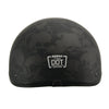 MPH Americas Smallest DOT Helmet w/ Skull Graphics Matte Black - HighwayLeather