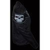 Women's Crossover Textile Scooter Jacket w/ Reflective Skulls - HighwayLeather