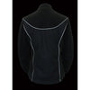 Women Textile & Fleece Combo jacket w/ Reflective Detailing - HighwayLeather