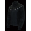 Women Textile & Fleece Combo jacket w/ Reflective Detailing - HighwayLeather