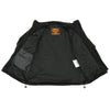 Women Micro Fleece Zipper Front Jacket w/ Reflective Stripes - HighwayLeather