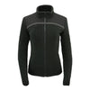 Women Micro Fleece Zipper Front Jacket w/ Reflective Stripes - HighwayLeather