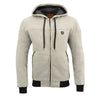 Mens Zipper Front Heated Hoodie w/ Front & Back Heating Elements - HighwayLeather