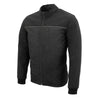 Mens Textile & Fleece Combo jacket w/ Reflective Detailing - HighwayLeather