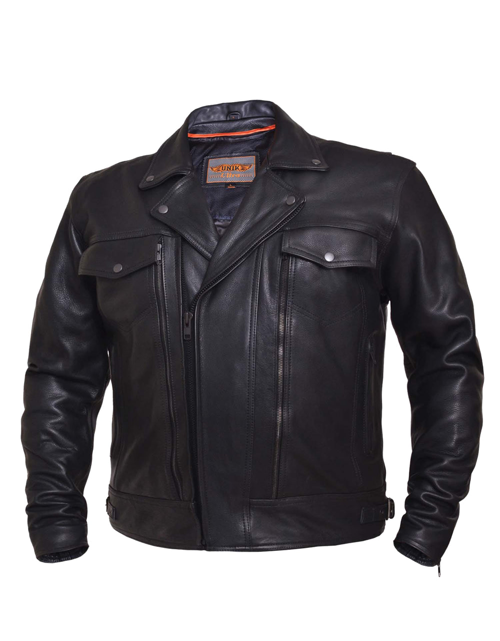Men's Ultra Cruiser Motorcycle Leather Jacket