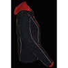 Ladies 3/4 Textile Jacket w/ Reflective Tribal Detail - HighwayLeather