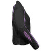 Women's Textile Jacket w/ Stud & Wings Detailing - HighwayLeather