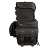 Large Four Piece PVC Touring Pack w/ Barrel Bag (15.5X13X10) - HighwayLeather