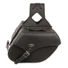 Medium Zip-Off Single Strap PVC Throw Over Saddle Bag (12X9X6X17.5) - HighwayLeather