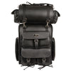 Extra Large Two Piece PVC Touring Pack w/ Reflective Piping (14X17X7) - HighwayLeather