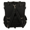 Extra Large Two Piece Studded Nylon Touring Pack (15X21X10) - HighwayLeather