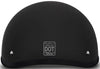D.O.T Skull cap w/o visor Dull Black - HighwayLeather