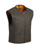 The Cleveland Men Club Leather Vest – Dull Black
- HighwayLeather