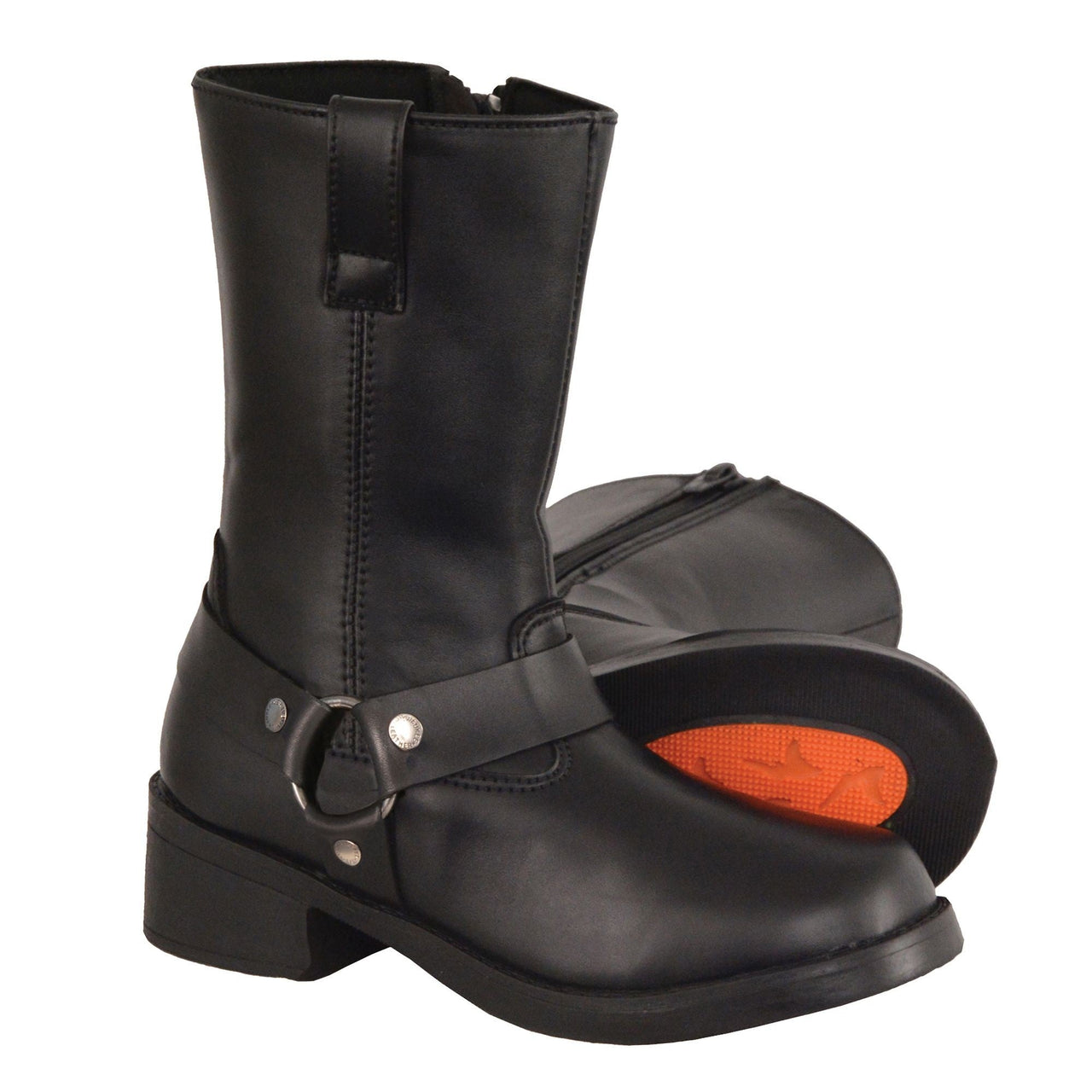 Kids Classic Harness Biker Boot - HighwayLeather