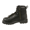 Women's Lace to Toe Boot W/Side Zipper - HighwayLeather