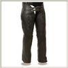 Black hip hugger women leather chap - HighwayLeather