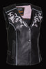 Pink reflective tribal eagle women vest - HighwayLeather