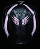 Pink Angel Wings Women Leather Jacke - HighwayLeather