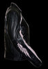 Pink Angel Wings Women Leather Jacke - HighwayLeather
