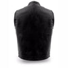 New Men's Sniper Motorcycle Leather Vest - HighwayLeather