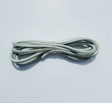 Highway Leather LACE Genuine Leather Strip Cord Braiding String Lacing 64" WHITE - HighwayLeather