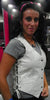 Women side strings white leather vest
