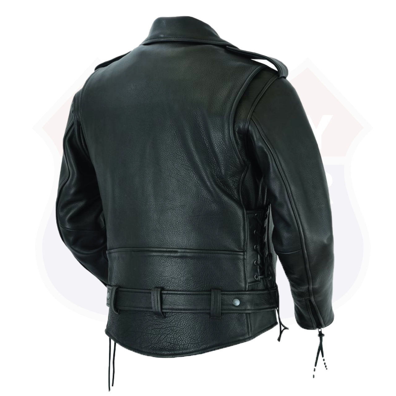 HL10888NKD Authentic Highway Patrol Leather Jacket Black Hardware ...