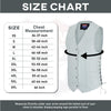 Buffalo Leather Gear men's white side lace leather vest with traditional design, featuring a classic fit and detailed stitching.