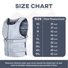 Men’s Gray Leather Motorcycle Vest – Club Style Biker Vest, Bulletproof Look, Shade #36 (SKU# 11643Gray36)