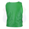 Men’s Green Zippered Tactical Style Leather Biker Club Vest | HL11643