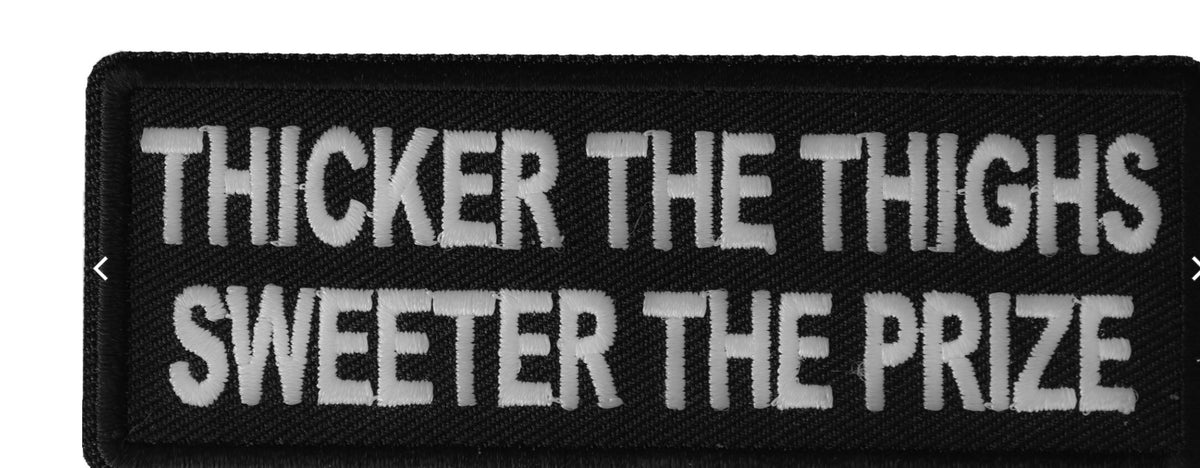 Thicker the Thighs P6596 patches by THE CHEAP PLACE, 4x1.5 inch adhesive patches for thigh enhancement.
