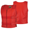 RED Men Bullet Proof Style Leather Vest for Bikers Clubs - HighwayLeather