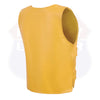 Women’s Yellow Tactical Style Leather Biker Club Vest | HL14945YELLOW