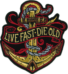 PATCH ANCHOR DIE OLD 3.5"-PPQ1513 : 3.5"X4" - HighwayLeather
