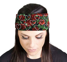 MLA8051 HEAD BAND LYCRA JERSEY WILD ROSES SUBLIMATION - HighwayLeather