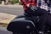 Hot Leathers GVM2007 Skeleton Mechanics Gloves, black gloves with skeleton design, crafted for durability and style.