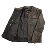 BROWN FIM253SDC | Hipster - Men's Motorcycle Leather Jacket - HighwayLeather
