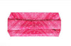 Milwaukee Leather pink Lycra jersey headband with classic bandana style, stretchy and comfortable for casual wear.